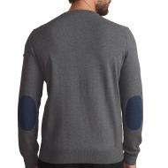 Pull Gris Foncé Homme TBS Granit vue 2