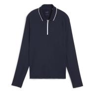 Puma You Women’s Navy Long-Sleeved Polo Shirt affordable