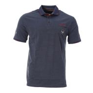 Union Black Fairplay Men's navy polo shirt affordable