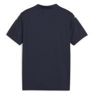 Camiseta Puma Teamglory de fútbol azul marino para niño Jr ver 2