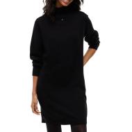Schwarzes Damenkleid mit Rollkragen von Tommy Hilfiger günstig
