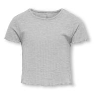 Camiseta Only Nella Girl Gris