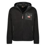 Chaqueta polar negra Geographical Norway Ureversible para hombre