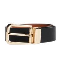 Ceinture Réversible Noir/Marron Femme Tommy Hilfiger Libre 3.0 pas cher