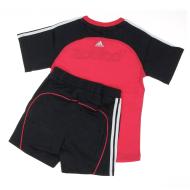 Ensemble Noir/Rose Fille Adidas Baby Pckge vue 2