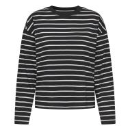 Schwarzes Langarm-T-Shirt für Damen von Only Happy