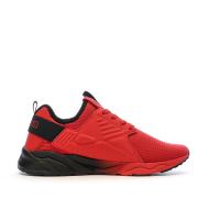 Schwarze/Rote Jungen-Sneakers Kappa San Puerto Lace Ansicht 2