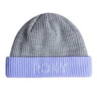Gorro gris/malva para mujer Roxy Freja Beanie