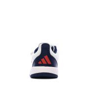 Zapatillas blancas/rojas/azules para niño Adidas Tensaur KJ9763 ver 3