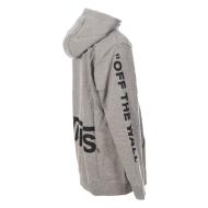 Sudadera Gris Niño Vans Logo Fleece Hoodie Heather ver 3