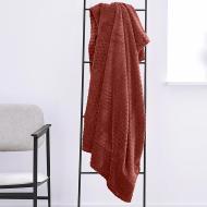 Pink Checked Blanket Today 150x200cm Photo of the Espace des Marques %store% store - view of %key%