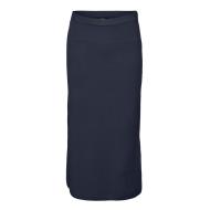 Damenrock in Marineblau von Vero Moda mit goldenen Nadelstreifen Ansicht 2