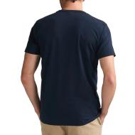 T-Shirt Marine Homme Petrol Industries Classic Print vue 2