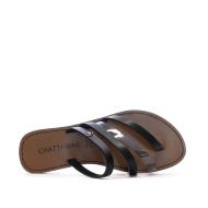 Sandalen Schwarz Frau Chattawak ROXANNE Ansicht 4