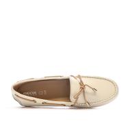 Mokassins Beige Frau Geox Leelyan Ansicht 4