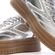 Silver/Green Women’s Teddy Smith Trainers 120305 Photo of the Espace des Marques %store% store - view of %key%
