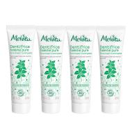 Pack de 4 Melvita Organic Fresh Breath Pastas de dientes 20ml barato
