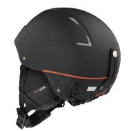 Schwarzer Skihelm Cairn Flow Mat Ansicht 2