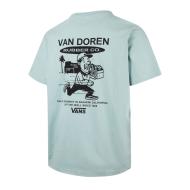 T-Shirt Blau Mann Vans Fun Gray Mist Ansicht 2