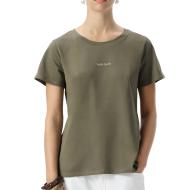 Teddy Smith Ribelle Women's Dark Khaki T-Shirt