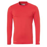 Camiseta interior roja UHLSPORT Distinction Baselayer para hombre barato