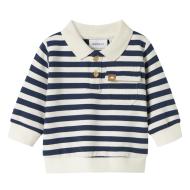 Boy's white/navy polo shirt Name it Nilsen affordable