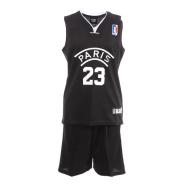 Set de baloncesto infantil blanco/negro Paris Sport Zone barato