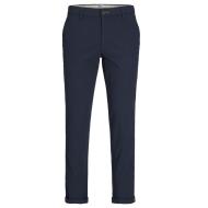 Jack &amp; Jones Marco Pantalones Chinos Azul Marino Oscuro Hombre ver 3