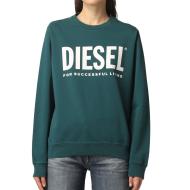 Sweatshirt Blau Ente Damen Diesel Fangs