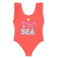 Bañador naranja para niña Billieblush U20059 barato