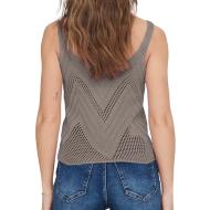 Women's Khaki Crochet Top Jdy 15226348 Photo of the Espace des Marques %store% store - view of %key%