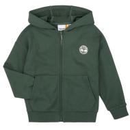 Sweat Zippé Vert Foncé Garçon Timberland T60451 pas cher
