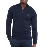 Pull 1/4 Zip Marine Homme Lacoste Regular