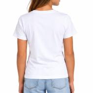 Weißes T-Shirt für Mädchen von Kappa Gammo Ansicht 2