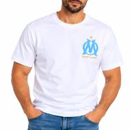 T-shirt Blanc Homme Olympique de Marseille