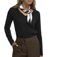 T-shirt Manches Longues Noir Femme JDY Rex