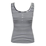 Women's navy/white stripe tank top JDY Fransiska Photo of the Espace des Marques %store% store - view of %key%