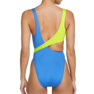 Women's Nike Crossover 1-piece Swimsuit Blue/Green Photo of the Espace des Marques %store% store - view of %key%