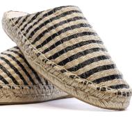 Espadrillas beige/negras para hombre Pare Gabia Denis ver 7