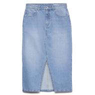 Vero Moda Elfi Women’s Blue Denim Skirt affordable