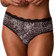 Braguitas de leopardo negro para mujer Calvin Klein Jeans Hipster barato