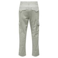 Hellgraue Cargohose für Herren von Only & Sons, Modell „Dean“ Ansicht 2