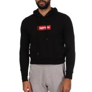 Sudadera con capucha Supreme Grip Patty negra, hombre barato