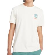 Timberland Sleeve Men's White T-Shirt affordable