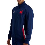 XV de France Veste de Présentation Marine Homme Le Coq Sportif 23/24 pas cher