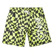 Boys' Yellow/Black O'Neill Cali Crazy 14 Swim Shorts affordable