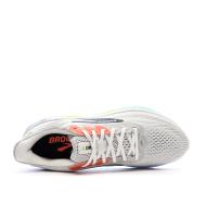Zapatillas de running blancas para hombre Brooks Ghost 17 ver 4