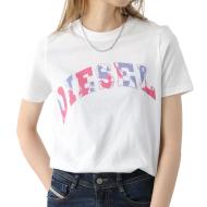 T-Shirt Weiß Frau Diesel g11 günstig
