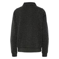 Sudadera polo de manga larga con estampado de leopardo para mujer de Pieces Jackie ver 2