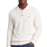 Beiges Herren-Polohemd von Tommy Hilfiger, Slim Essential